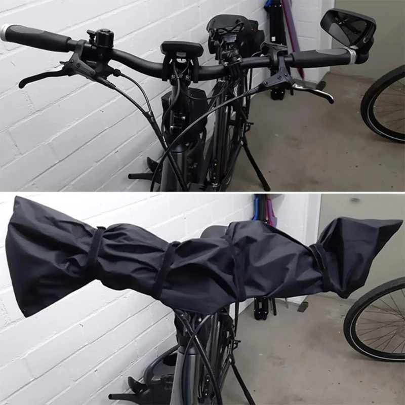 Cubierta para manillar bicicletas, cubierta impermeable para manillar, cubierta para lluvia, cubierta protectora para