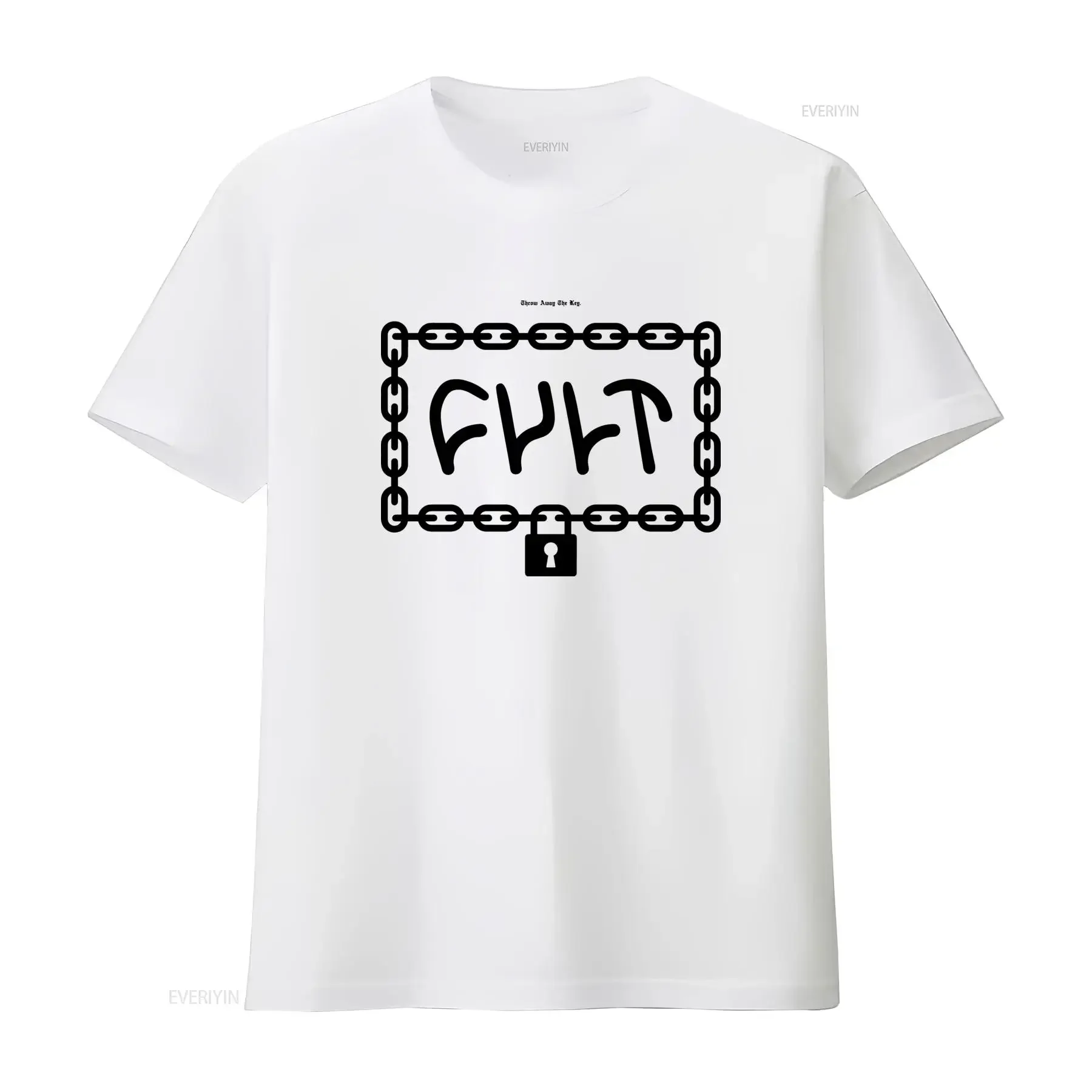 CULT BMX Mens Throw Away The Keys T Shirt Long or s Available vintage Washed Top For Everyday Wear Stylish streetwear Versatile