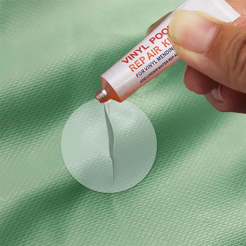 15ML PVC Adhesive Inflatable Boat Repair Glue S UP Repair Glue Tubes Kayak Tube Repair Glue Quick Curing Multi-Functional Tool