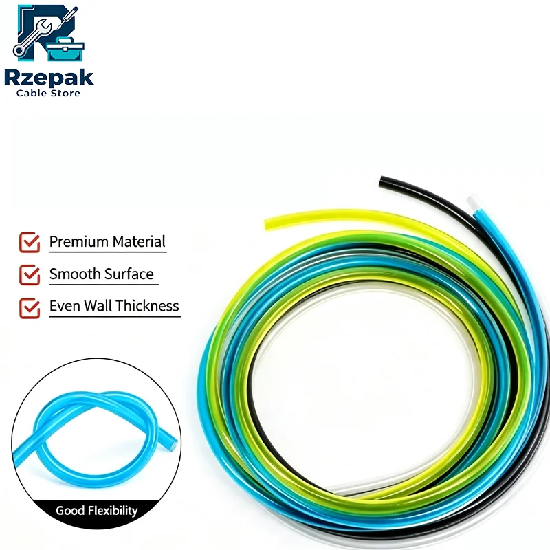 Aging High Temperature Resistant Polyurethane Fuel Line Gas Oil Pipe Replacement Tubing For Automotive Aircraft Model Fuel Tank