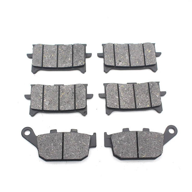 2X Motorcycle Front And Rear Brake Pads For Honda Xadv 750 X-Adv ADV750 2017-2021 CBR650R CB650R 2019-2021