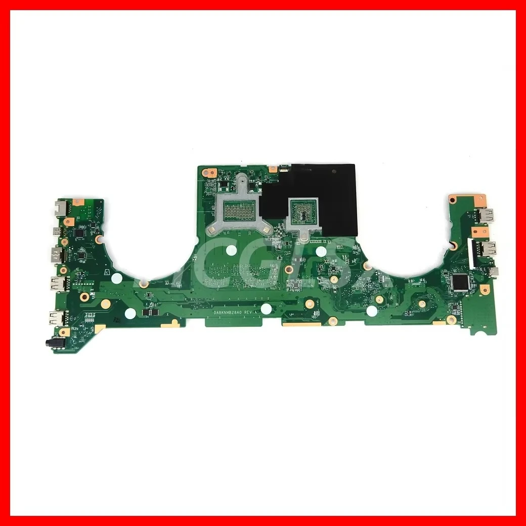 GL703VD Mainboard For ASUS ROG Strix GL703V GL703 Laptop Motherboard DABKNMB28A0 with I7-7700HQ CPU GTX1050 GPU 100% Tested OK