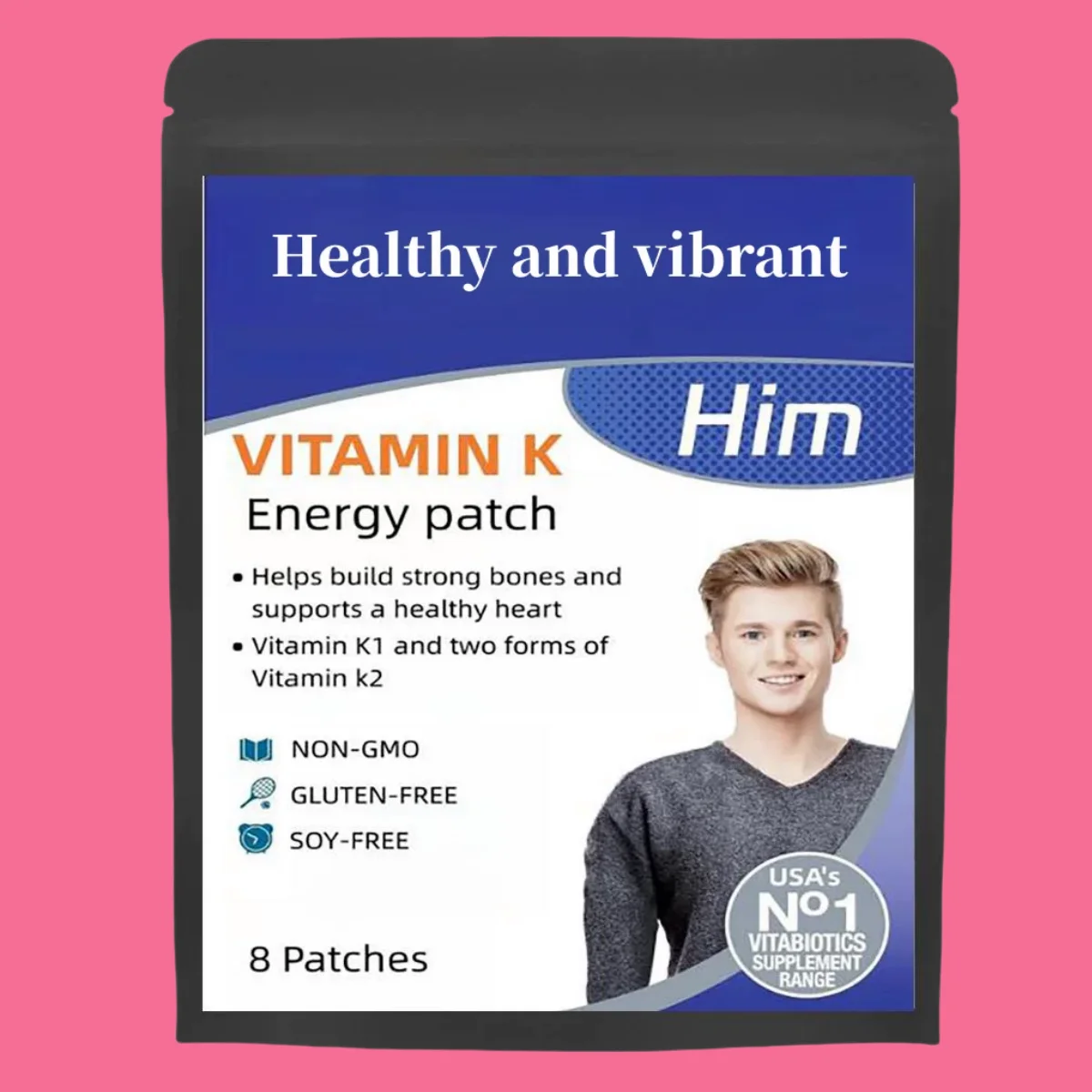 

Vitamin K Triple ( Strength) Plus Additional Vitamins - Transdermal Patches. Patches Made In Usa. 8 Weeks Supply.