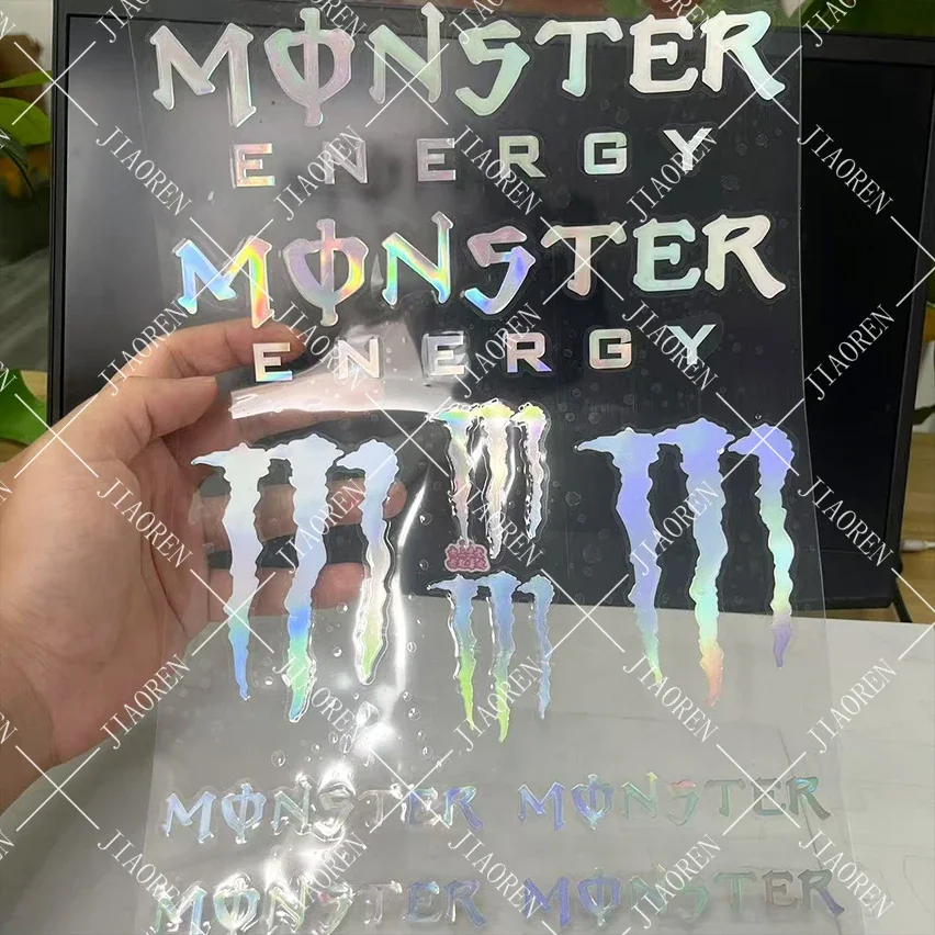 Vinilo Monster Energy Pegatinas Calcomanías Logotipo de motocicleta