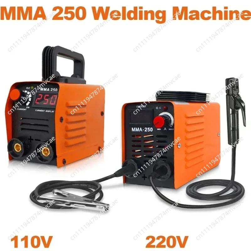 Mini MMA 250A Welding Machine 110V / 220V Arc Welder Inverter Iron Electric Car Repairing Tools Welding Equipment Supplies