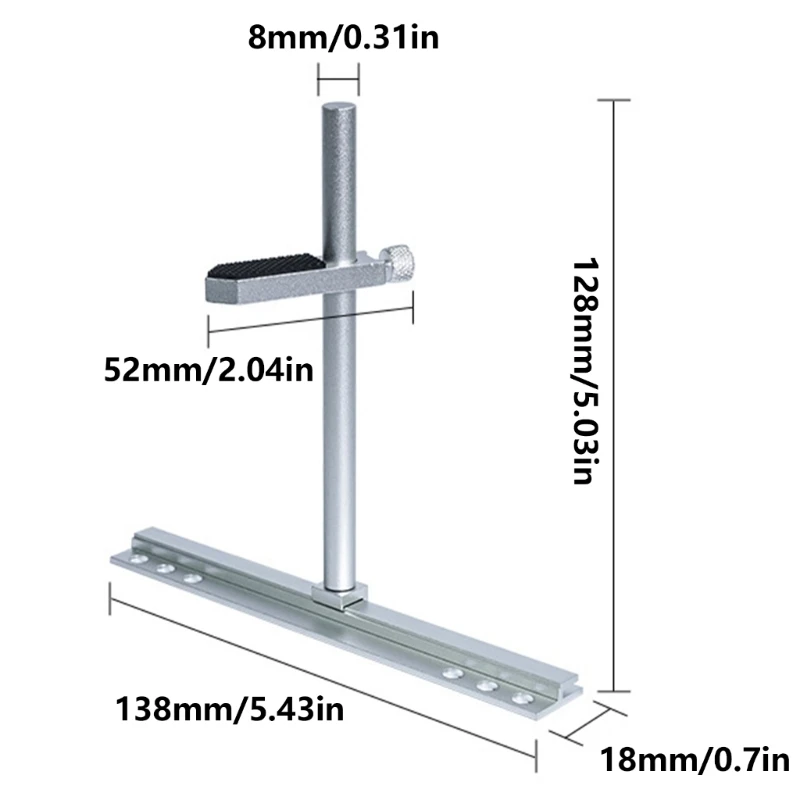 Graphics Card Holder Sliding Adjustable GPU Brace , Aluminum Video Card Holder for Computer Component GPU Stand