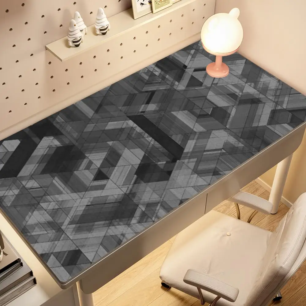 

Geometric shapes Mouse Pad Cute HD Desk Pad Extended Gaming Keyboard Mats Large 90x40cm XXL Gamer Mousepad