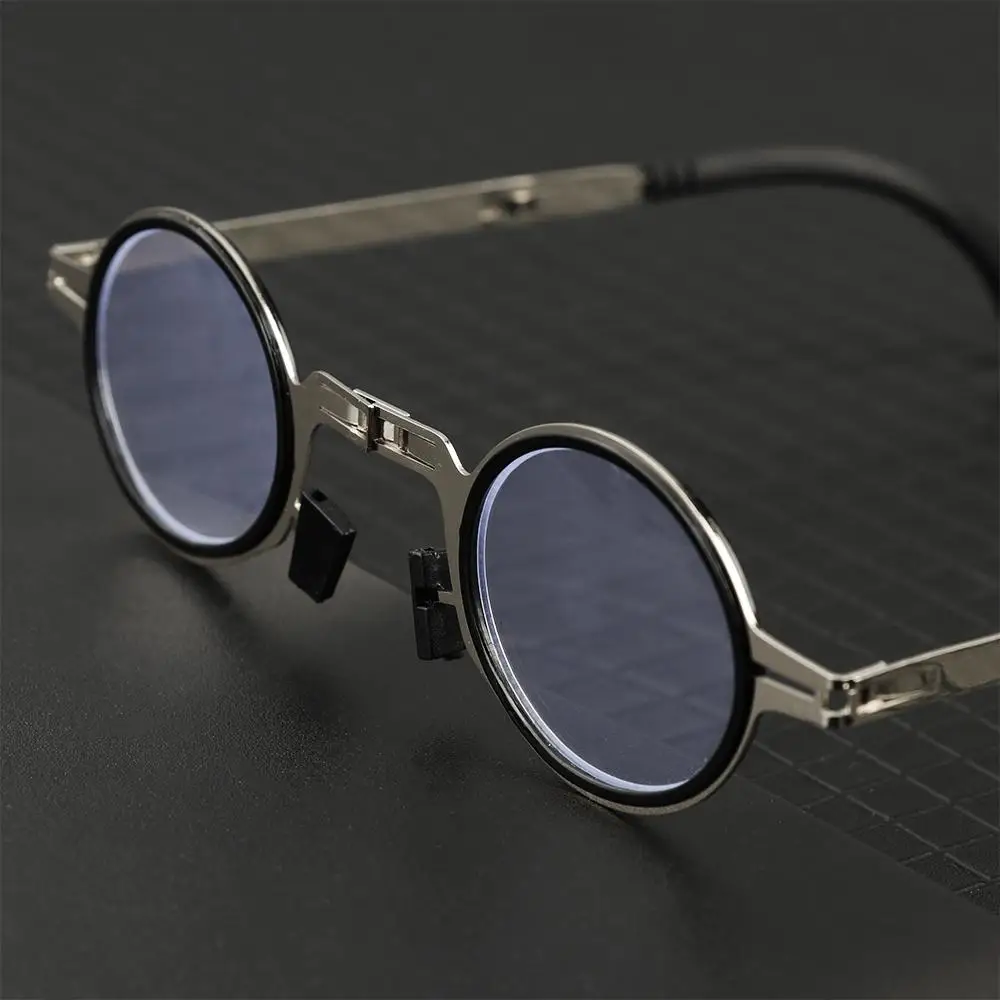 Men Women With Case Eye Protection Folding Reading Glasses Eyeglasses Ultra Light Frame Anti-Blue Light