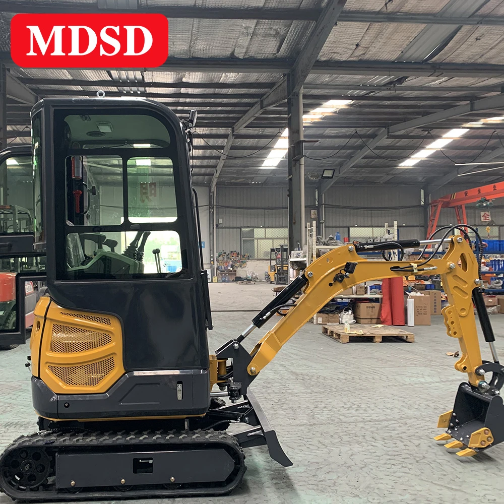 نماذج مختلفة حفارة صغيرة حفارات زراعية محرك ديزل اختياري تخصيص اليورو 5 حفارة صغيرة مجنزرة هيدروليكية