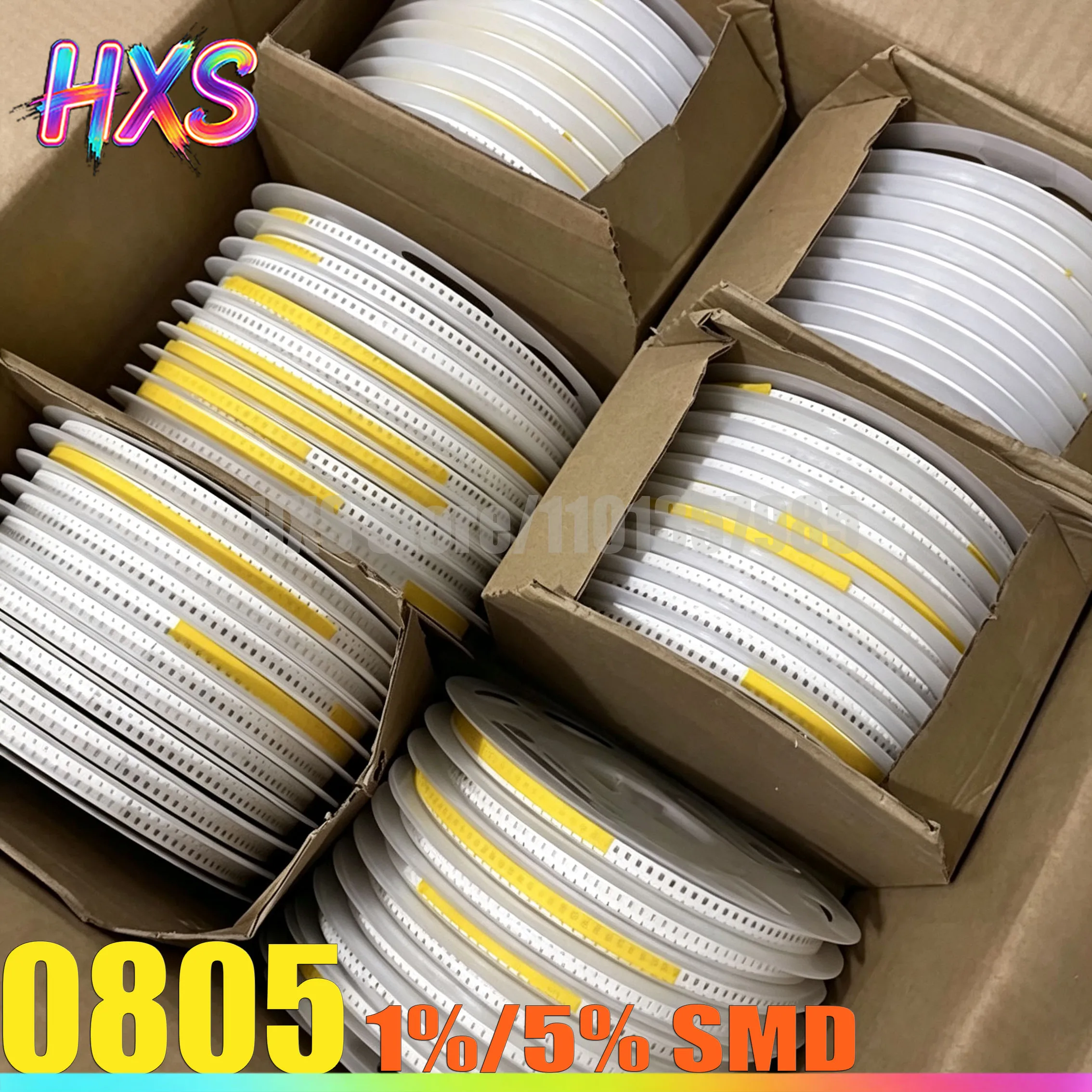 5000PCS 0805 1%  SMD resistor 0R~10M 1/16W 0 1 10 100 150 220 330 ohm 1K 2.2K 4.7K 10K 100K 1R 10R 100R 150R 220R 330R 1M 10M
