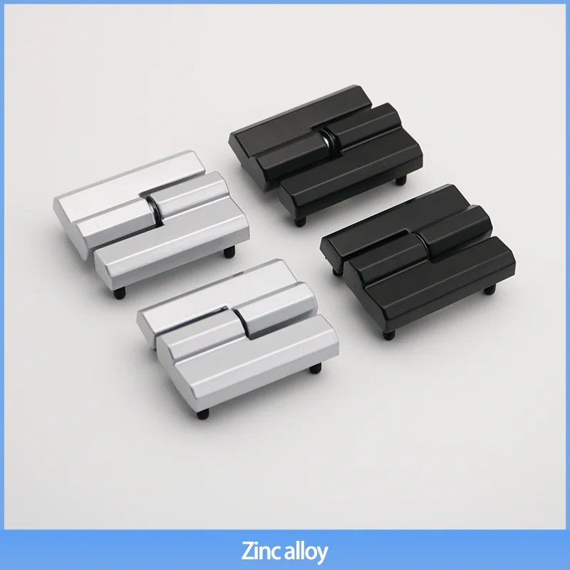 

（4-Piece Set）Detachable Hinge Zinc Alloy And Black Embedded Left And Right Opening Screws For Industrial Use