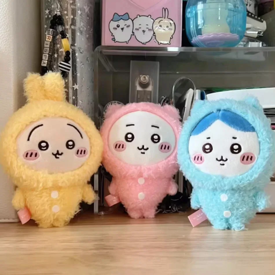 Cartoon Usagi Hachiware Usachi Soft Plush Doll Keychain Pendant Toy - Pajama Theme Gift in Stock image 5