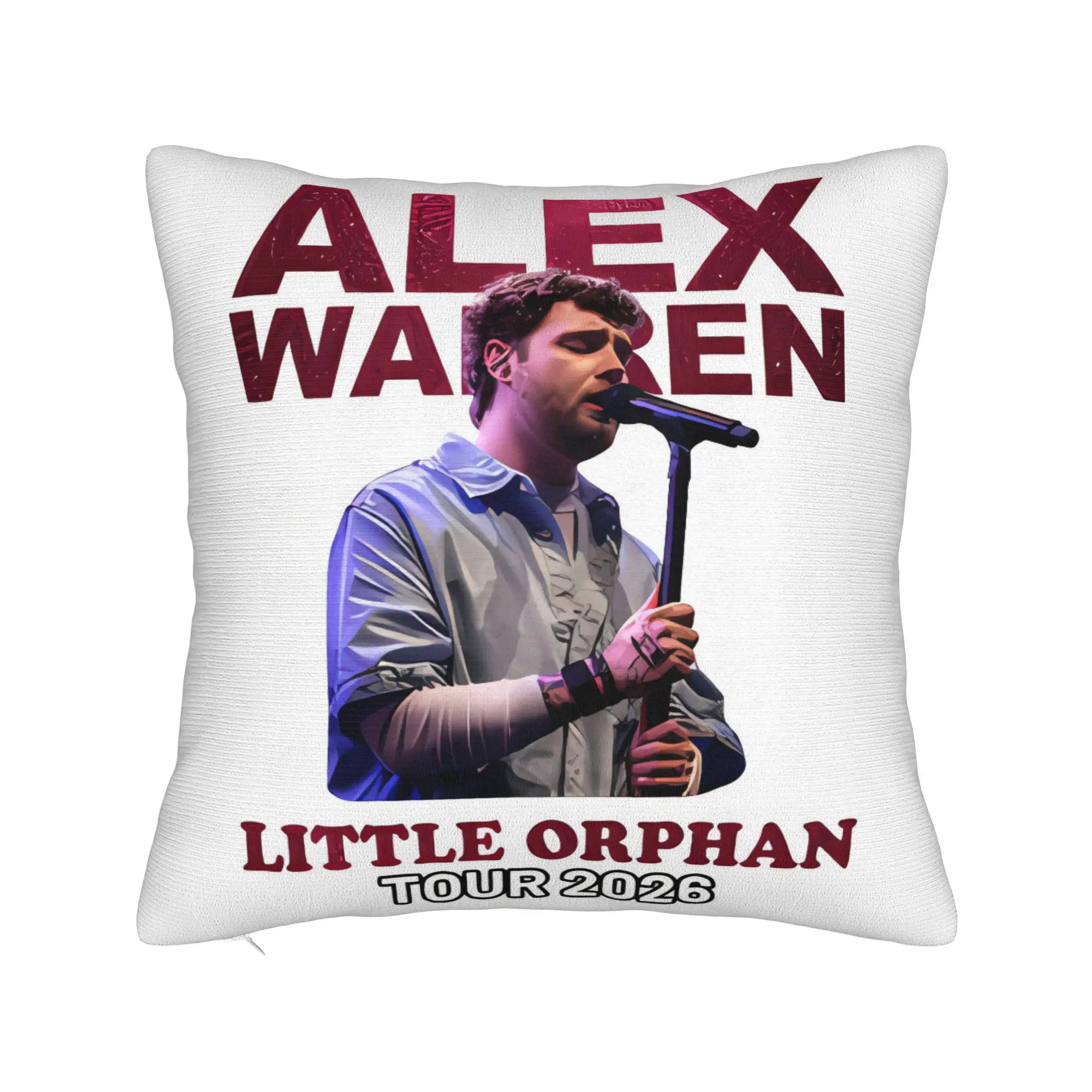 Alex Warren Finding Friday on the Road Tour 2026 Pillow Case  Custom Pillow Cover For Office Car Home Decor Vintage Pillowcases