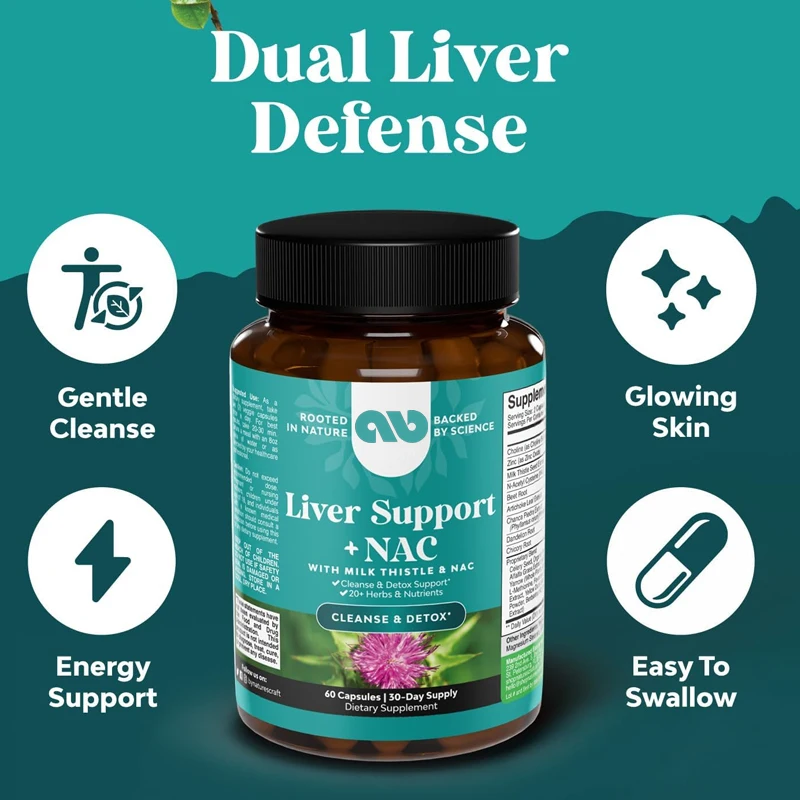 Liver support supplements - provide high-quality plant-based ingredients that help maintain immune health function