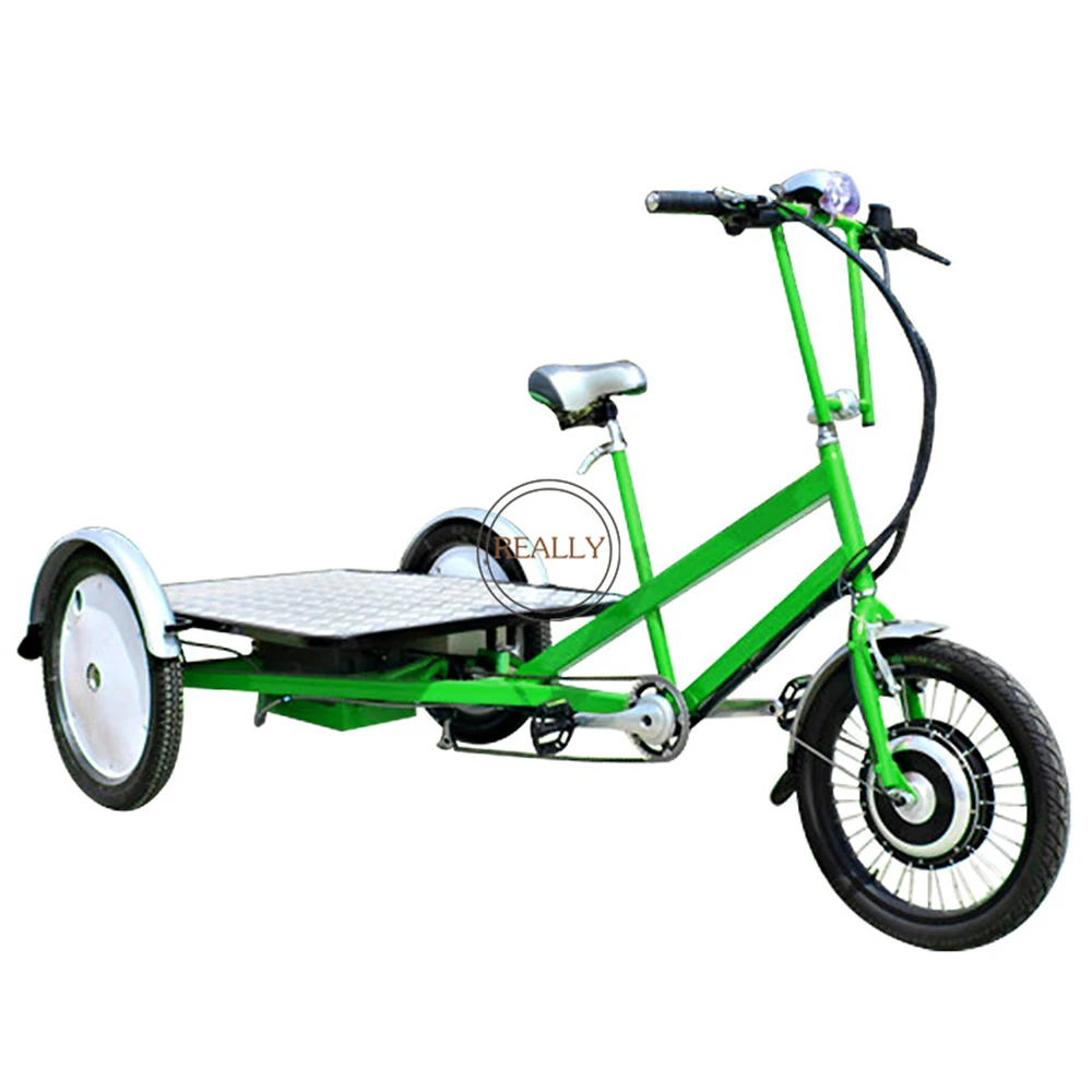 

Dutch Popular Motorized Tricycles Electric Trailer Cargo Pedal Assisted Bike Adult Tricycle Parts 3 Wheel