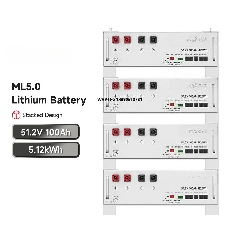 Solar Lithium Battery 6000 Cycles 5kWh 10kWh 15kWh 20kWh 24V 200Ah Lithium Battery