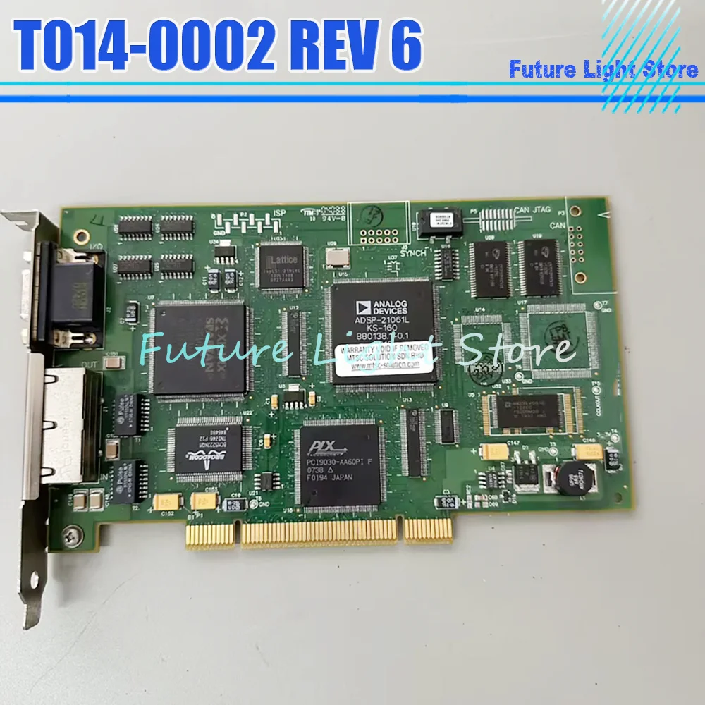 

XMP-SYNQNET-PCI-RJ T014-0002 REV 6 Camera Card For MOTION