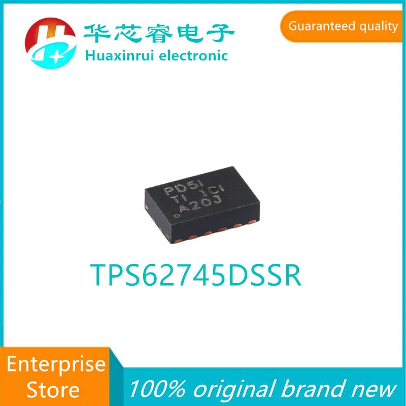 TPS62745DSSR WSON-12 100% original brand new screen printed PD51 step-down converter chip TPS62745DSSR