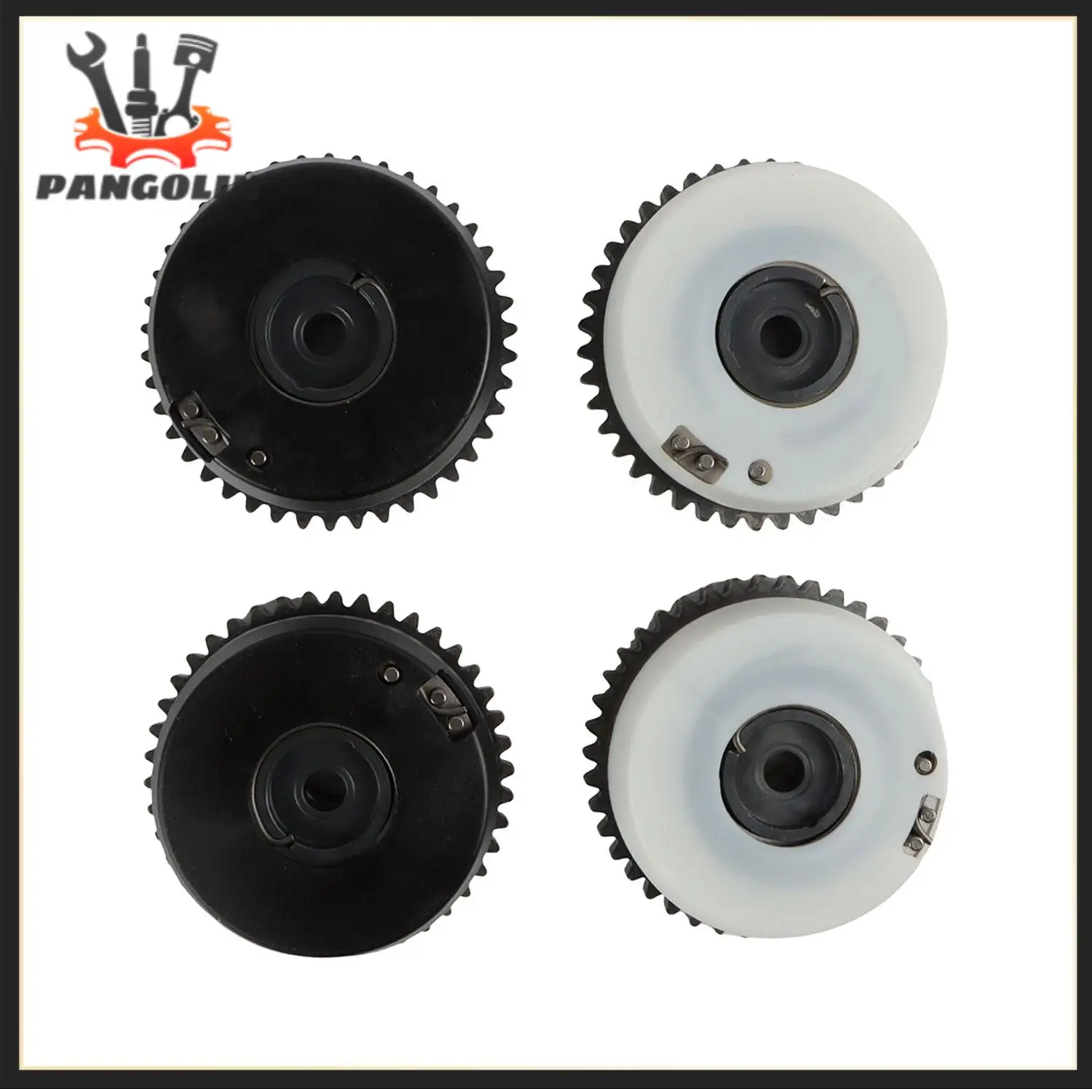 

Intake & Exhaust Camshaft Sprockets 11367598001 11367598002 For BMW Alpina B7 550I 650I 750LI X6 N63B44A S63B44A 4.4L V8 Engine