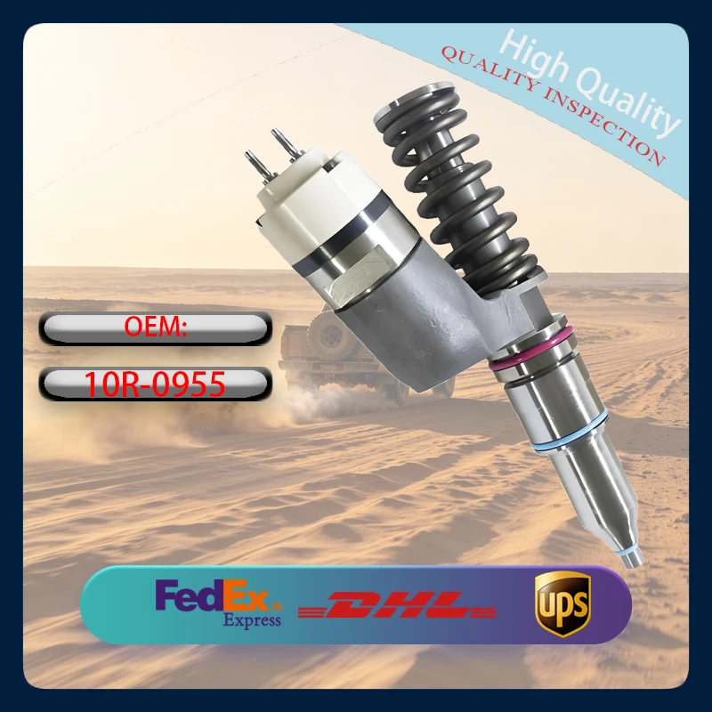 

10R-0955 Diesel Fuel Injector Common Rail Injector Assembly Fit For 3406E C15 C16 C18 Industrial Engine Replacement Parts