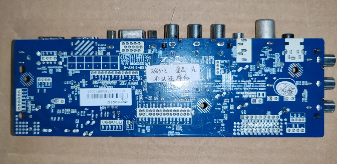 

CV3463GL-X Three in one LED TV motherboard, physical photo, tested well