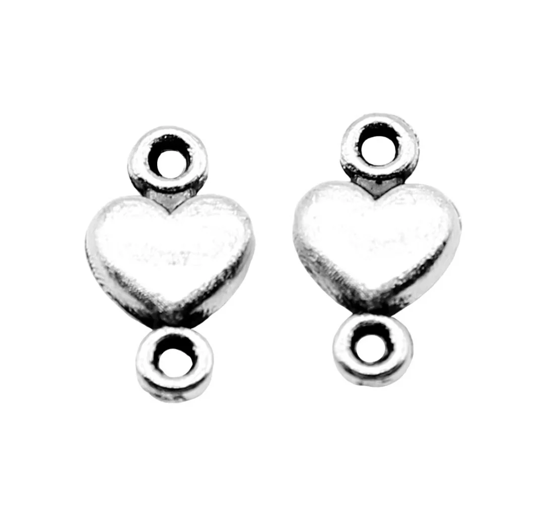 

100pcs 10x5mm Zinc alloy metal tibetan silver,antiqued bronze plated connector T1074 for jewelry making