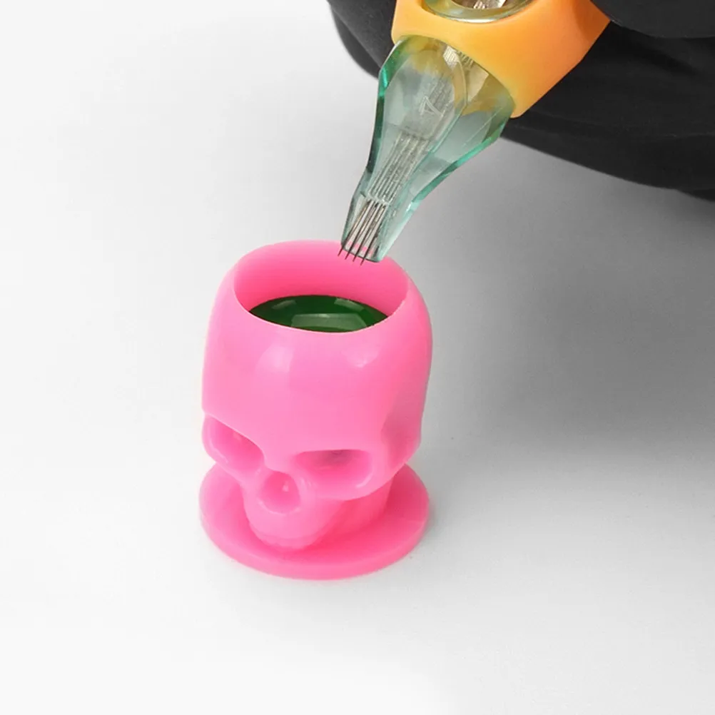 

200 шт. цветных пигментных стаканчиков для чернил, маленькие стаканчики для татуировок, прочные портативные емкости для хранения чернил, аксессуары для татуировок