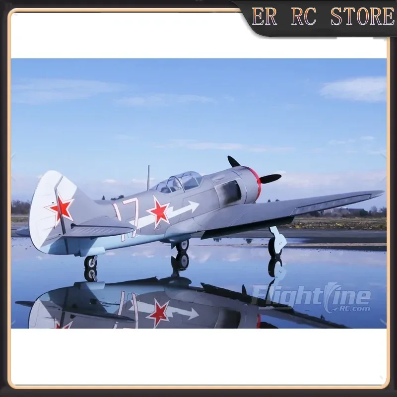 Freewing RC Flightline WW2 Propeller Fighter Модель La-7 1,1 м Размах крыльев Электрический самолет с дистанционным управлением Игрушка в подарок