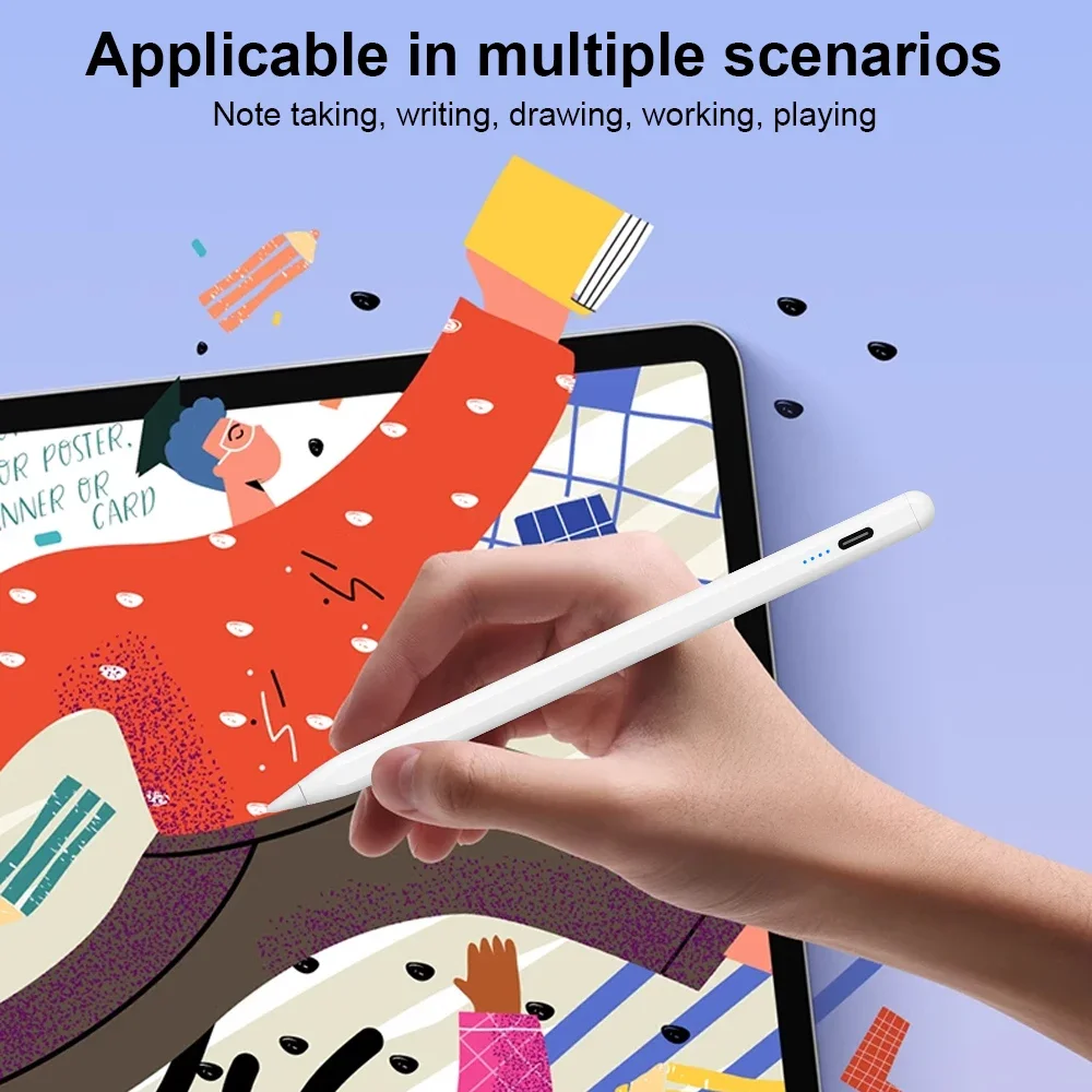 Universal Stylus For Huawei Xiaomi Tablet With Magnetic Attachment Stylus Universal Stylus For Android Phone Ipad Accessory