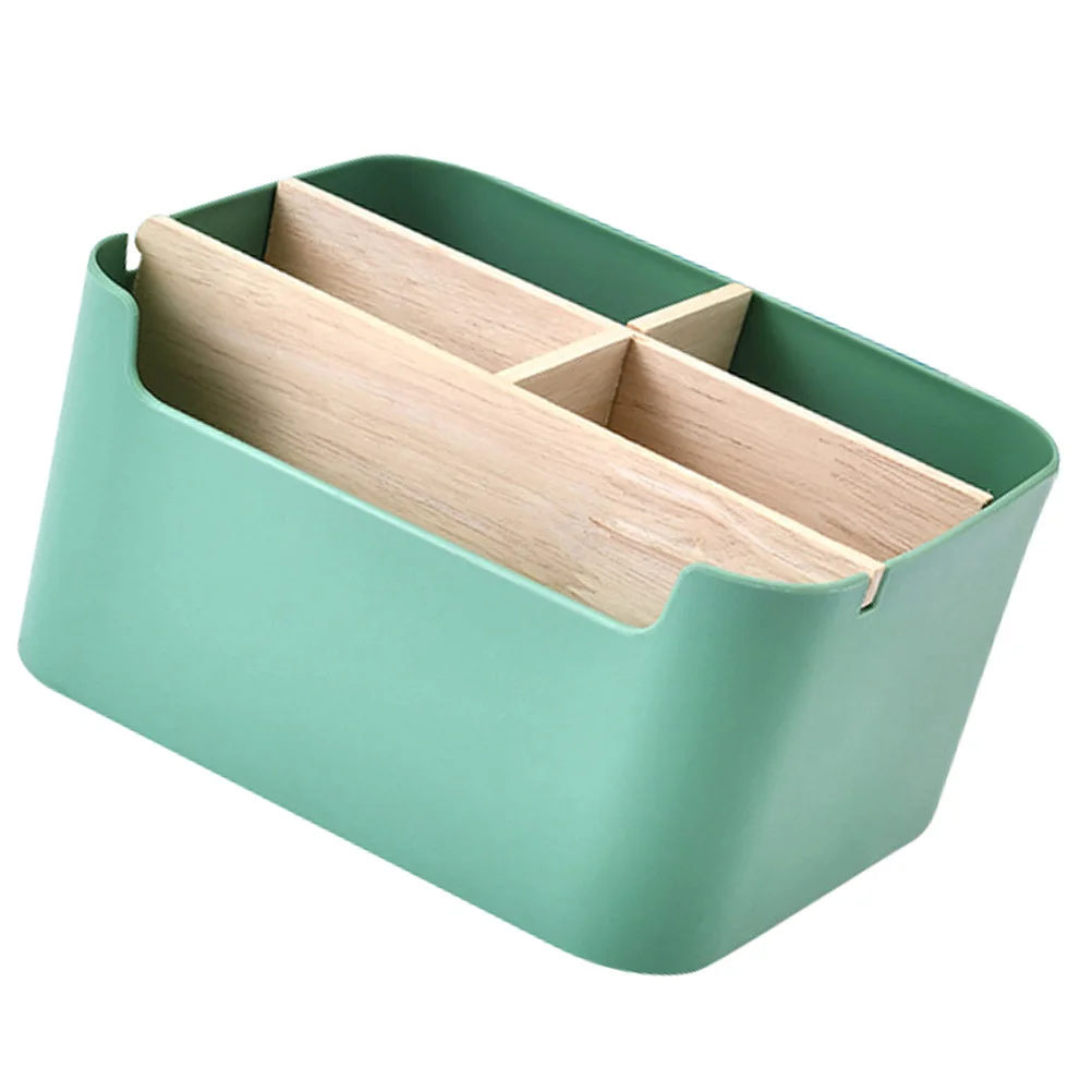 

Home Storage Box Multi-Grid Desktop Organizer Practical Holder Table Sundries Container Remote Control Case