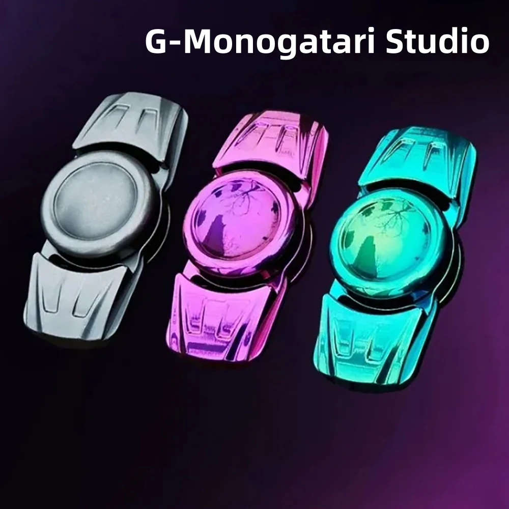 G-Monogatari Studio G1S Fidget Spinner Stress Relief Toy Fidget Toys For Adults Two-Bladed Fidget Spinner Metal