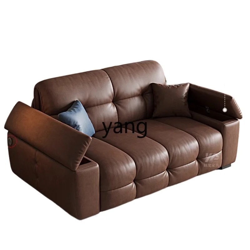 LHH  intelligent electric sofa bed small apartment living room multi-function folding dual-purpose two-in-one