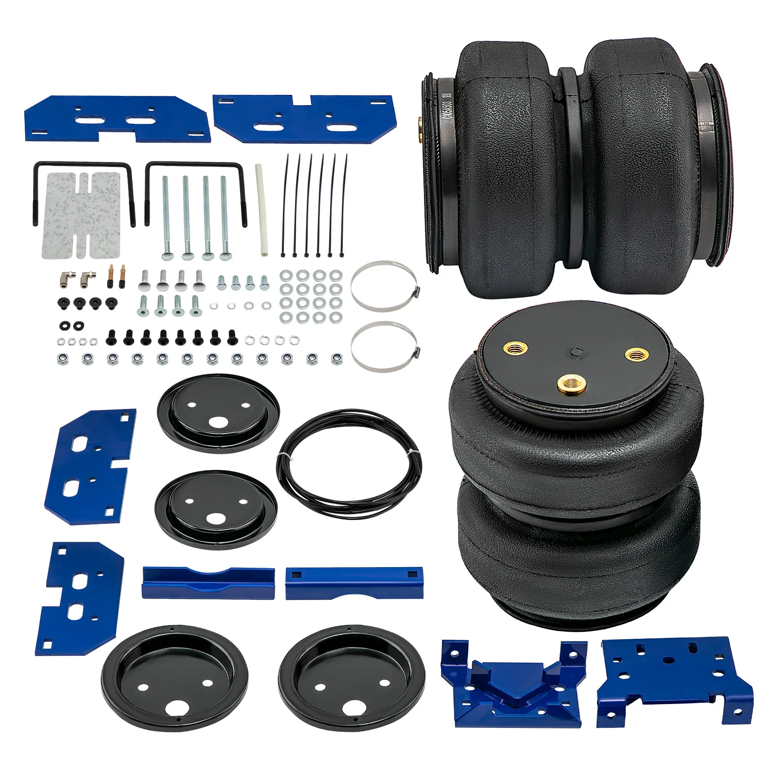 Air Spring Suspension Bags Leveling Kit Rear fit for Dodge Ram 2500 3500 2003-2013 Helper Leveling Kit