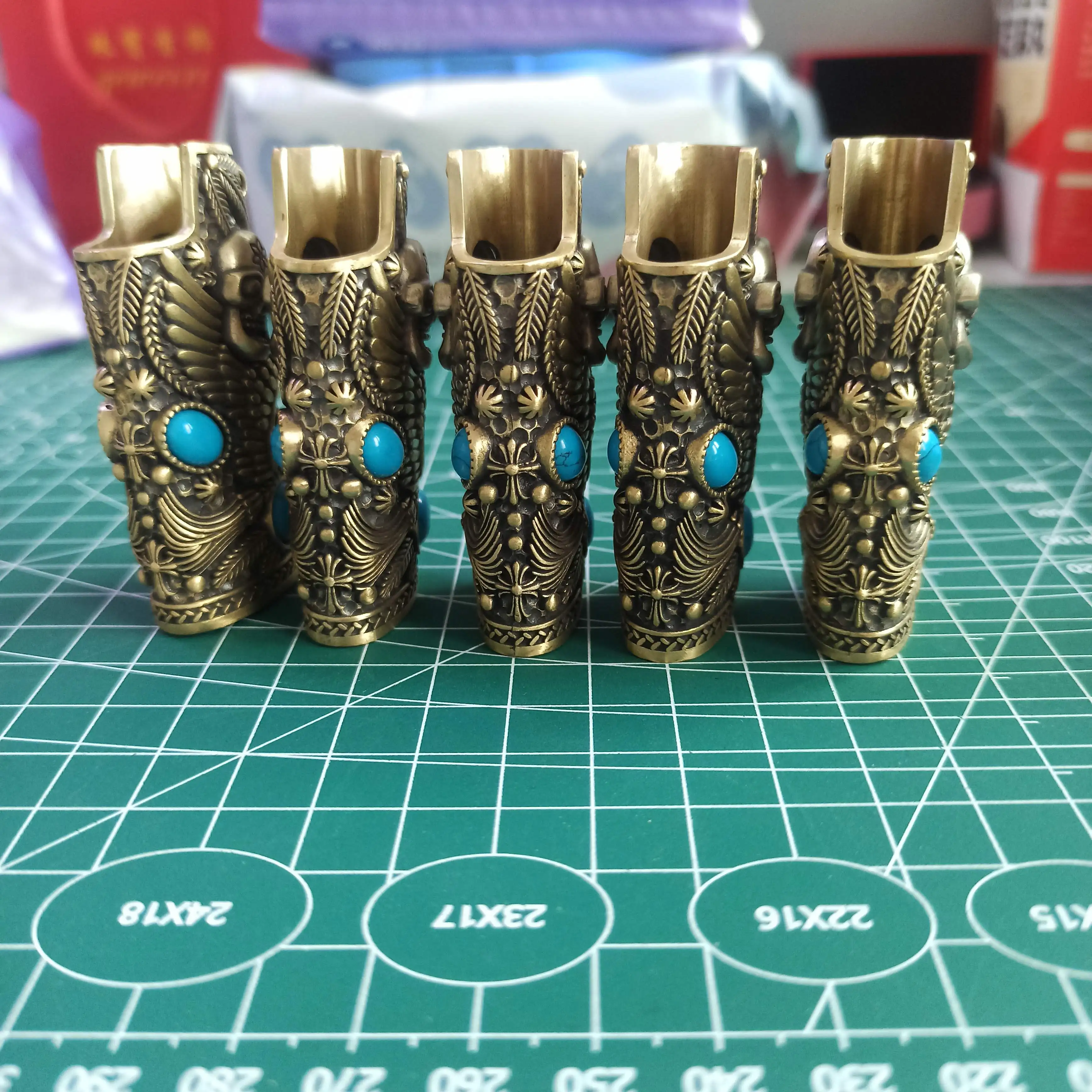 Brass Handmade Skul…