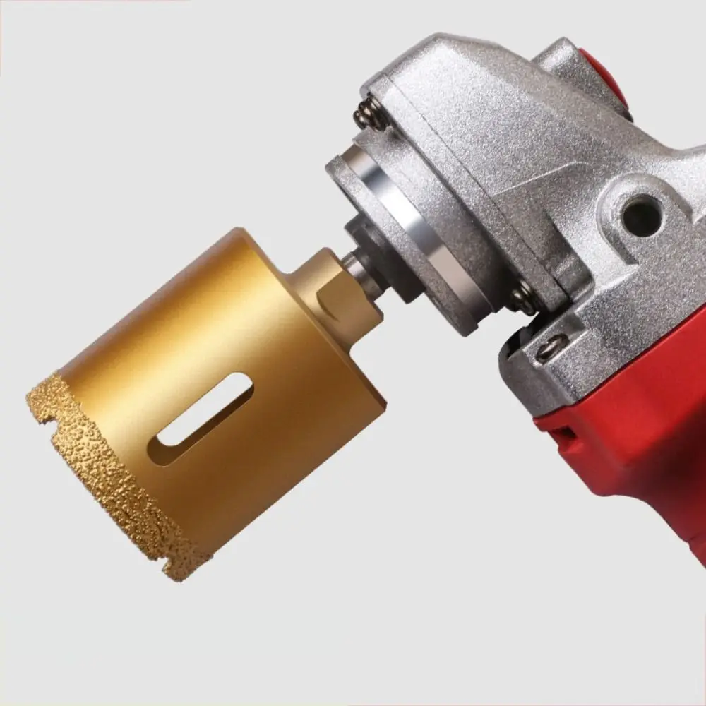 

Thread Design Vacuum Brazed Core Bits Self-Locking Quick Release Tile Hole Drill Bit Flange Nut Pressing Plate