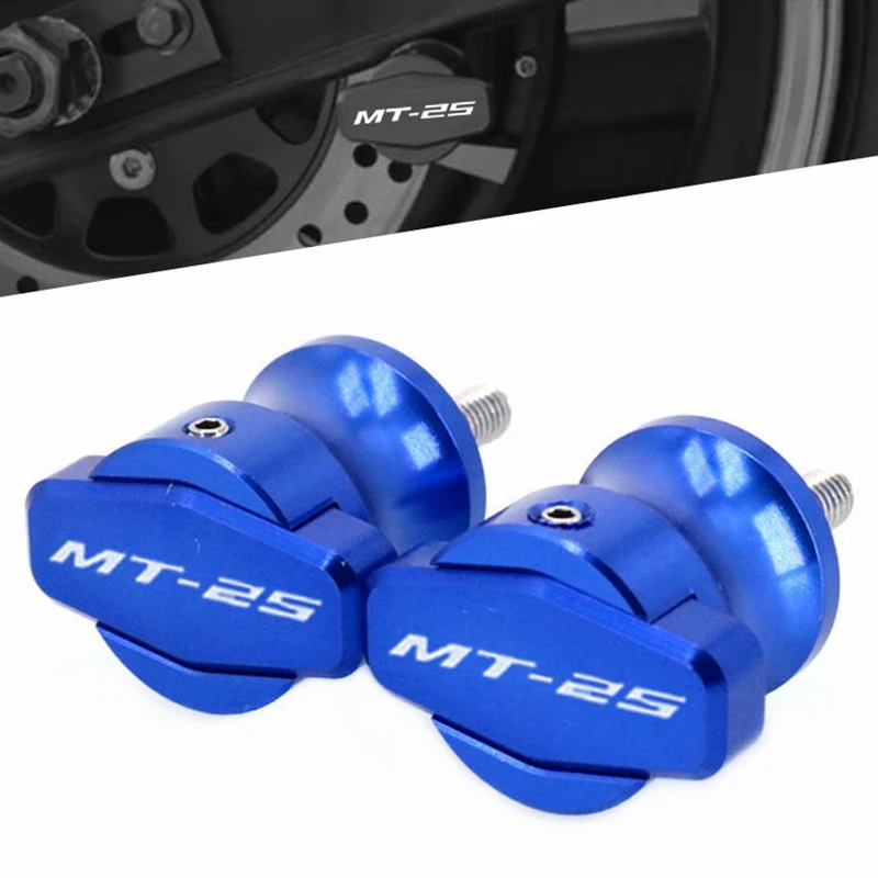 

Алюминиевая рама для мотоцикла с ЧПУ, подставки, винты 6 мм, слайдеры, катушки с маяткой, слайдер M6 для YAMAHA MT-25 MT 25 MT25 2015-2023