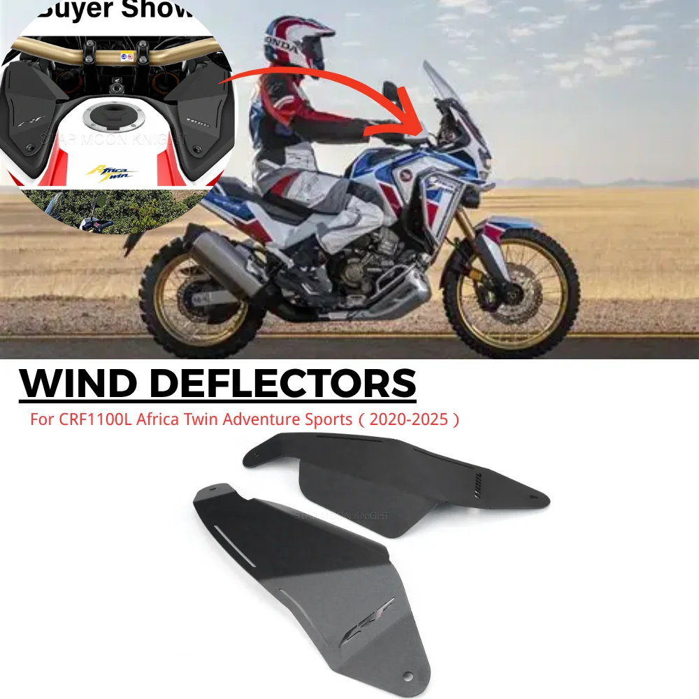 For Honda CRF1100L CRF 1100 L Africa Twin Adventure ADV Sports (2020-2025) Cockpit side windshield Front Fork Accessories