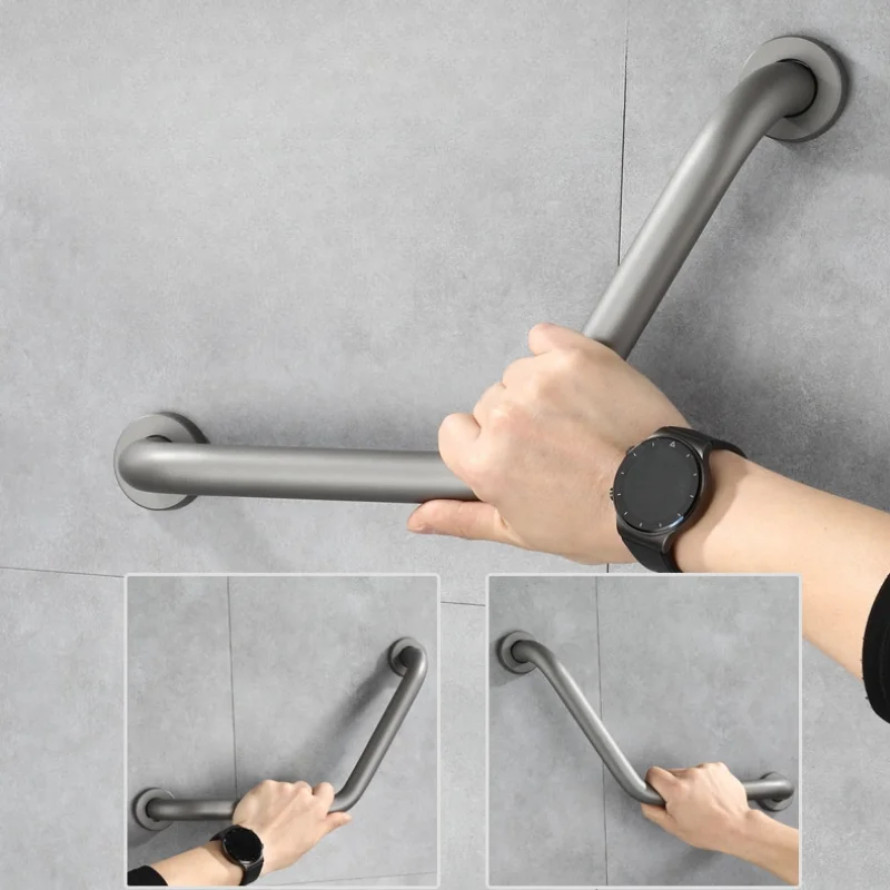 

Stainless Steel Toilet Bathroom Handle Strong Elderly Safety Rail Bathroom Handle Shower Grab Bar Caja Fuerte Home Accessories