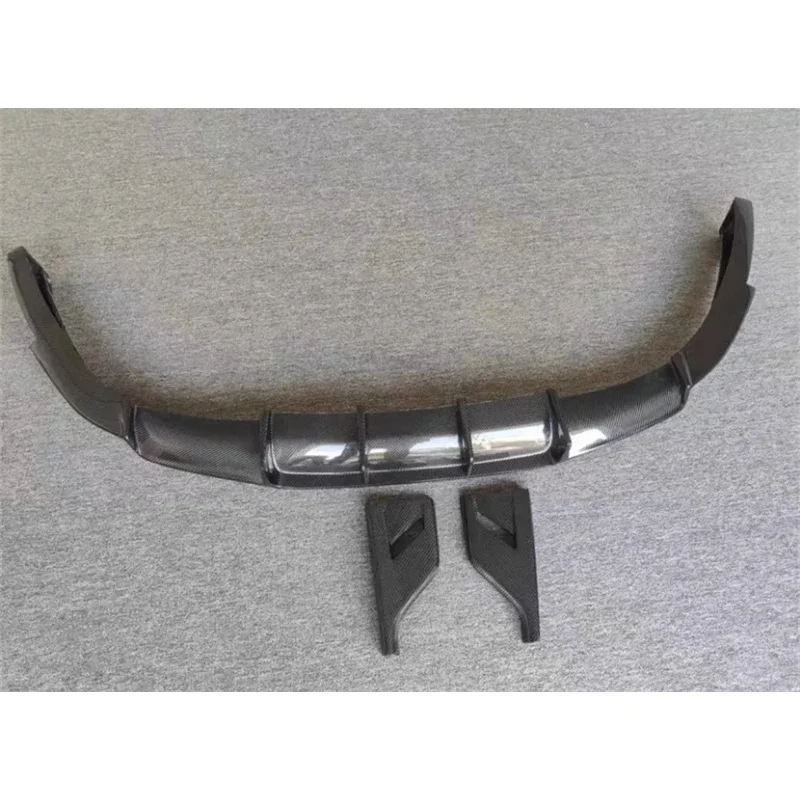 

High-Quality Real Carbon Fiber Rear Bumper Lip Spoiler Kit