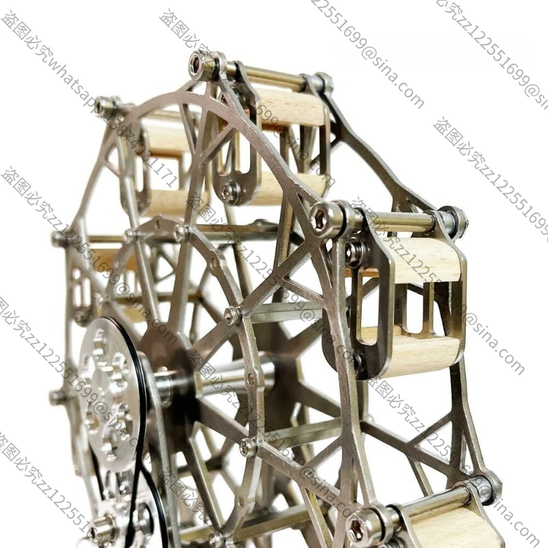 Suitable for Finished Alloy Ferris Wheel Model Can Launch Creative Desktop Ornament Birthday Gift