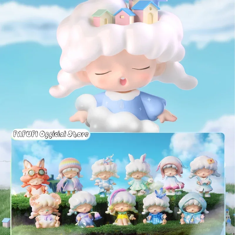 Yumo castelo do vento série caixa cega caixa misteriosa caixa surpresa meninas anime figuras bonito modelo presente de aniversário