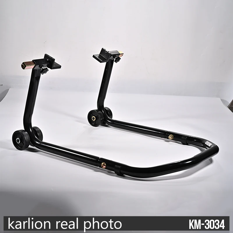 Universal Motorcycle Rear&Front Lift Stand Paddock Race Swingarm Spool Compatible for Racing Bikes