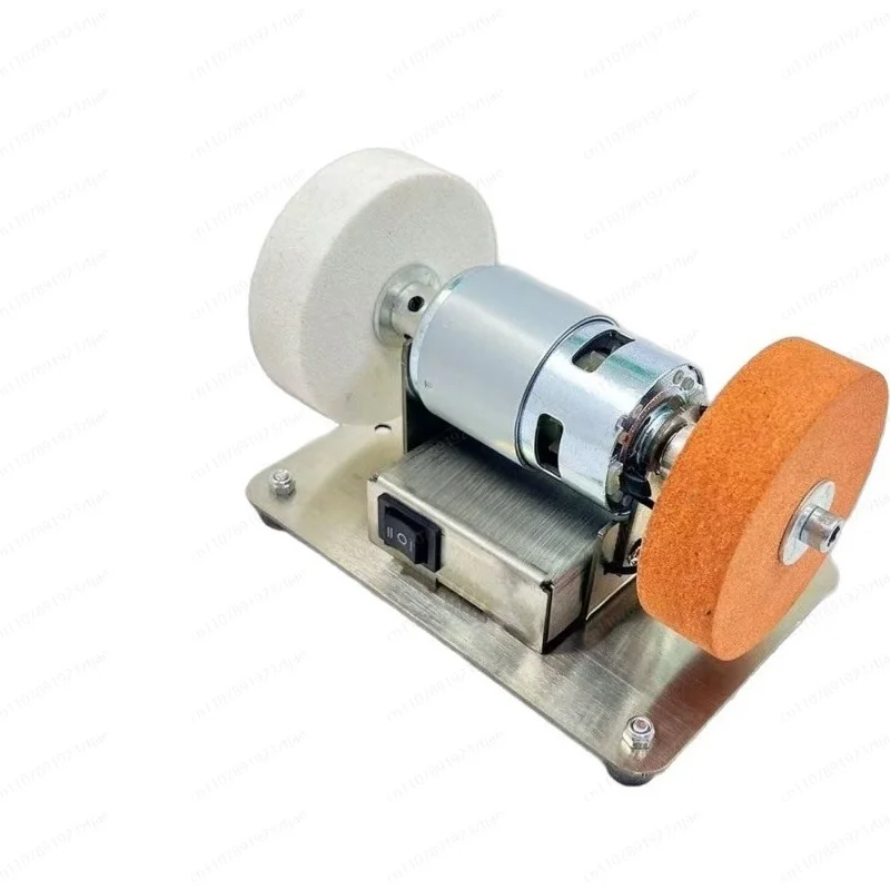 Portable Mini Electric Grinding Machine, Home Use Polisher for Rust Removal Sharpening Drilling Work