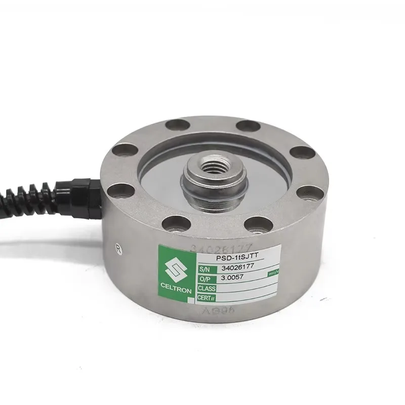 VPG Celtron PSD-10T SJTT Spoke Weighing Sensor, Force Sensor, Accuracy 0.02% Analog Output, Durability
