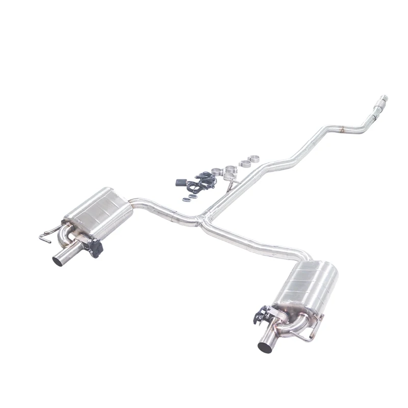 GFC/ Suitable for 2023 Mercedes-Benz C350e 2.0T 304 stainless steel, with valve performance exhaust system