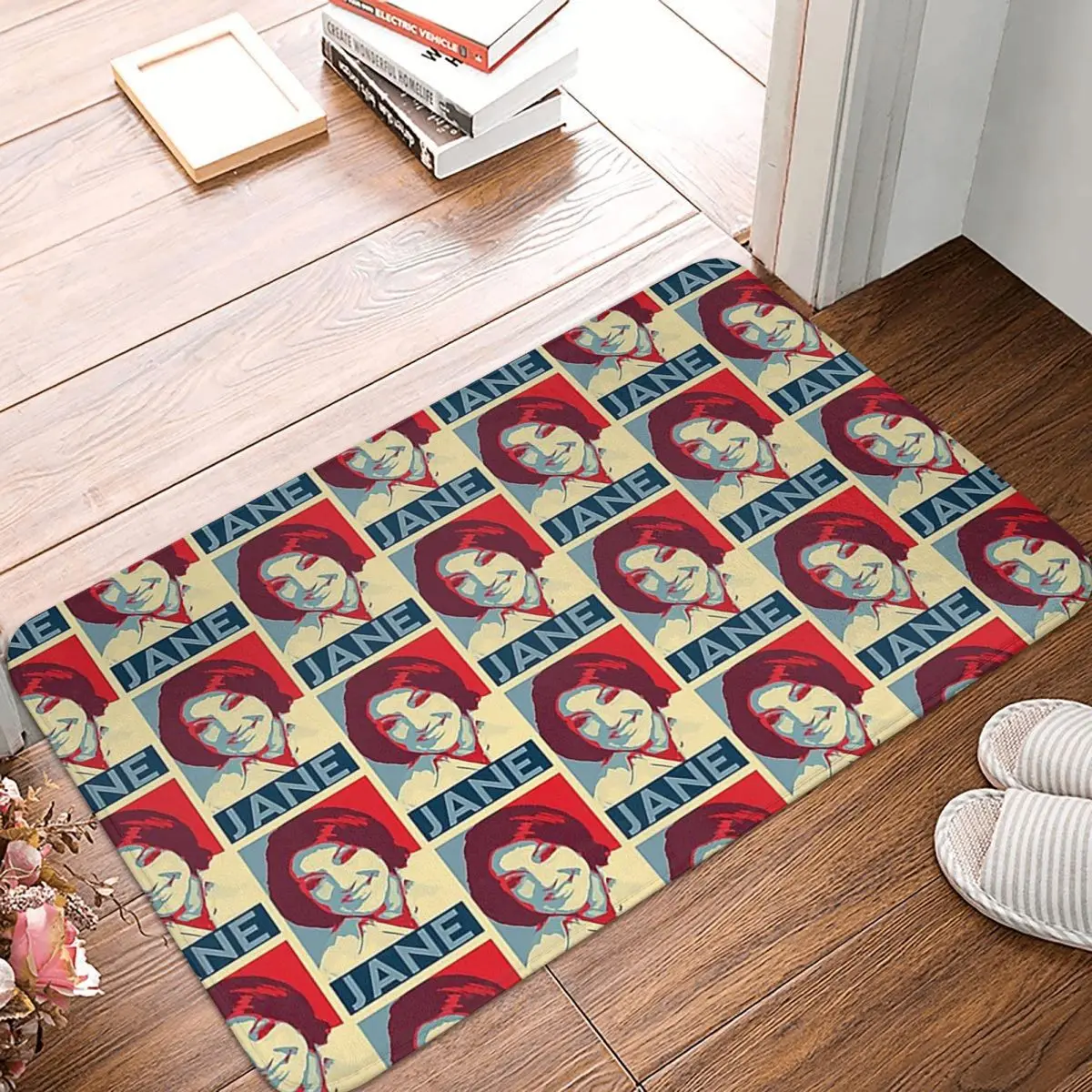 Jane Mcdonald Non-slip Doormat Floor Mat Washable Carpet Rug for Kitchen Entrance Home Balcony Footpad Mats