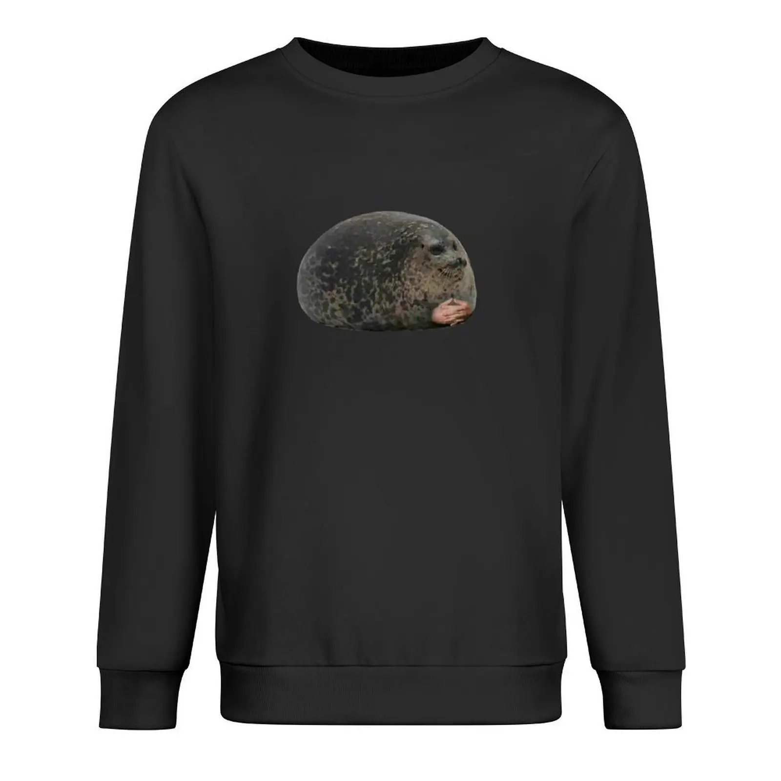 

Chonky Fat Seal Meme Pullover men's winter sweater tracksuits autumn clothes autumn hooded sweatshirt