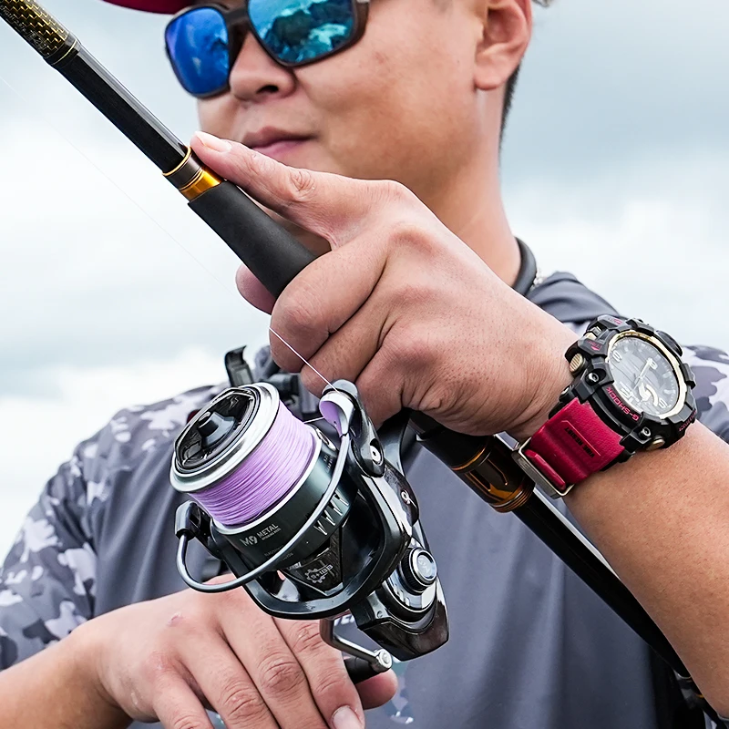 Hasida M9 carrete metálico profesional para pesca en agua salada - imagen 3