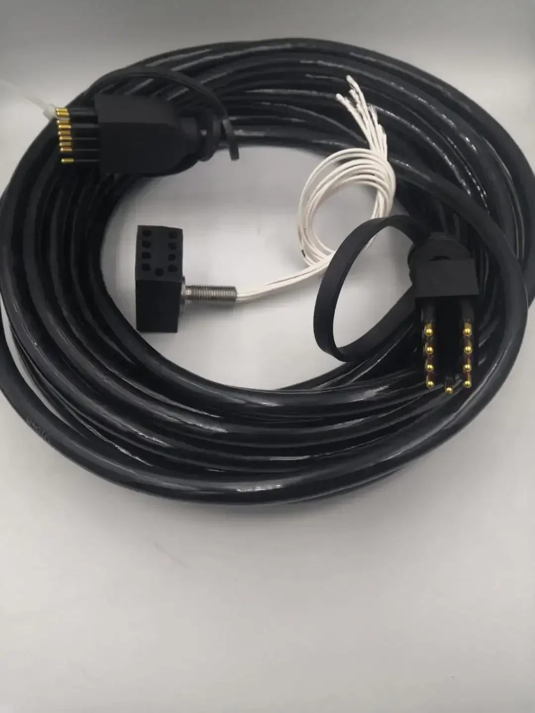 

Hot SalesIP68 9pin Underwater Wet Cable Riht Angle Compatible Watertight Connector For Underwater ROV AUV