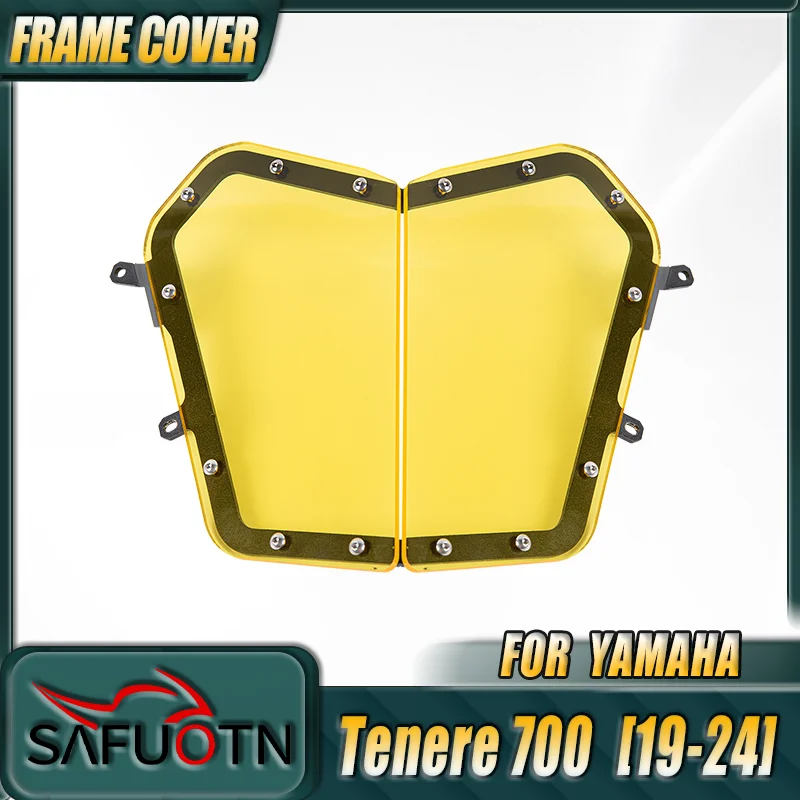 

For Yamaha Tenere 700 2019-2024 Front Headlight Guard Protection Motorcycle Light Cover Grille Guard Cover Protection